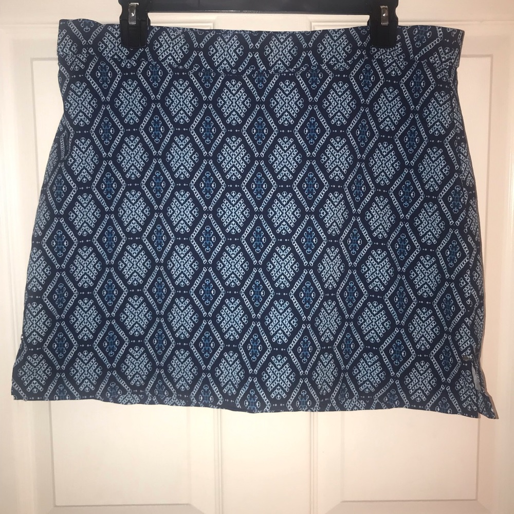 Rafaella Blue Skort
